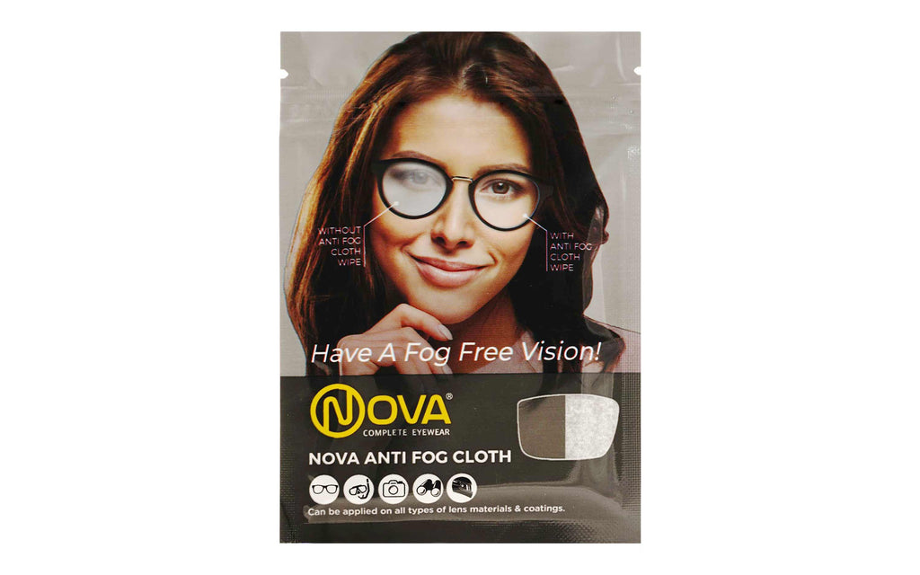 Nova Anti-Fog Lens Cleaning Cloth Combo Pack | Accessories | Better Vision