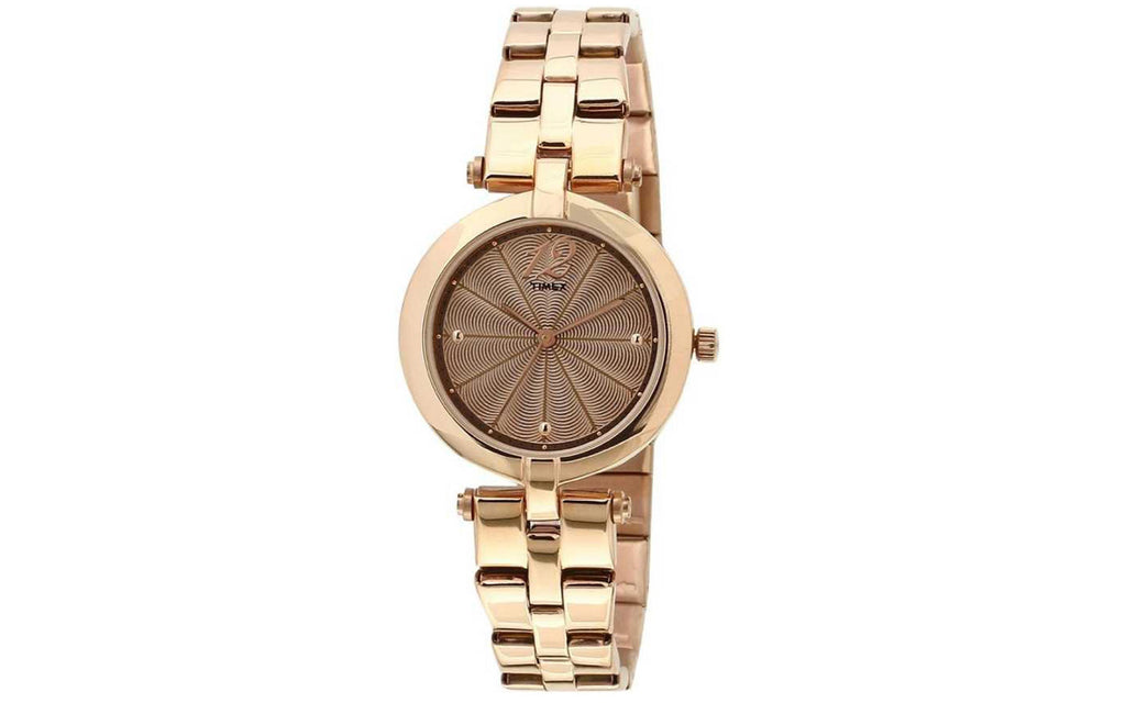 Timex TW000Z206 Rose Gold Metal Analog Women's Watch | Watch | Better Vision