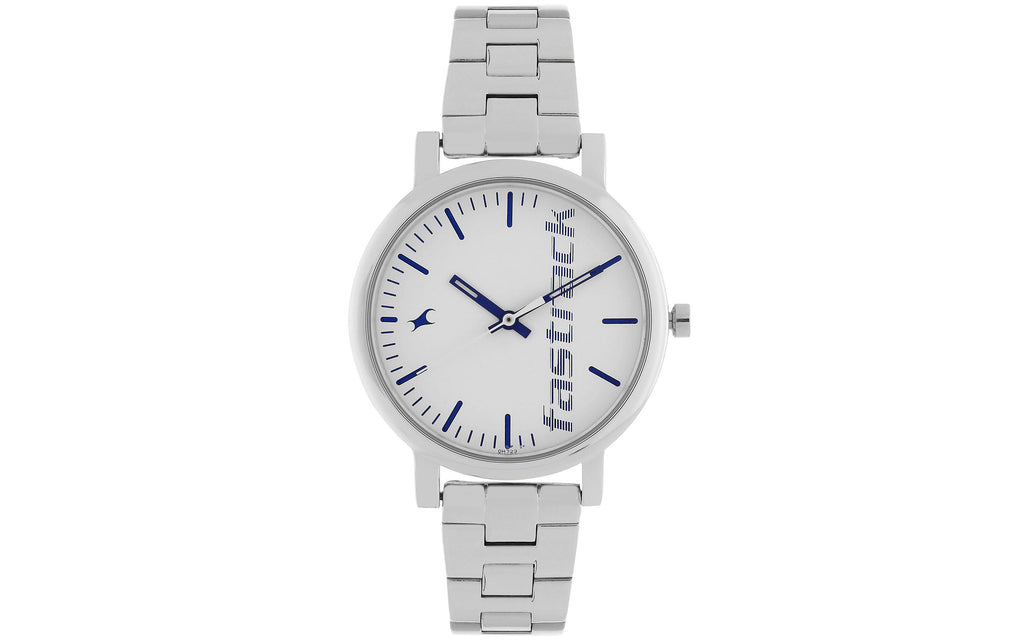 Fastrack NM68010SM01 White Metal Analog Women's Watch | Watch | Better Vision