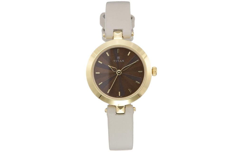 Titan NM2574YL01 Brown Metal Analog Women's Watch | Watch | Better Vision