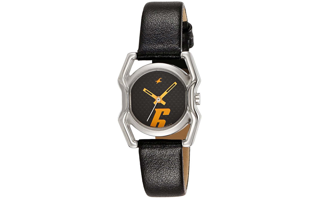 Fastrack 6100SL02 Black Metal Analog Women's Watch - Better Vision