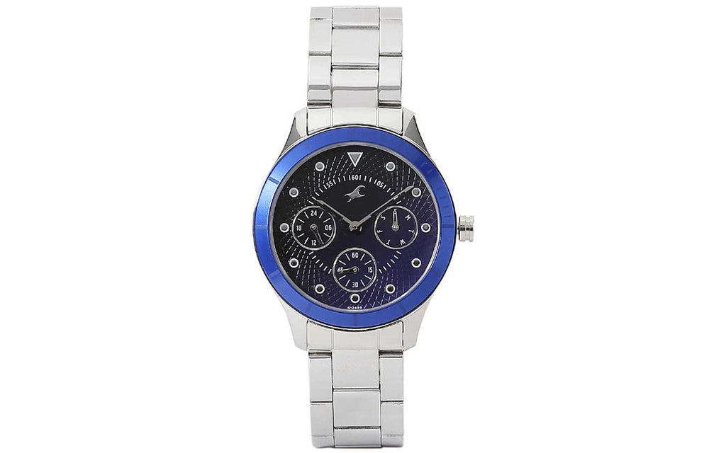 Fastrack NM6163KM01 Blue Metal Analog Women's Watch | Watch | Better Vision