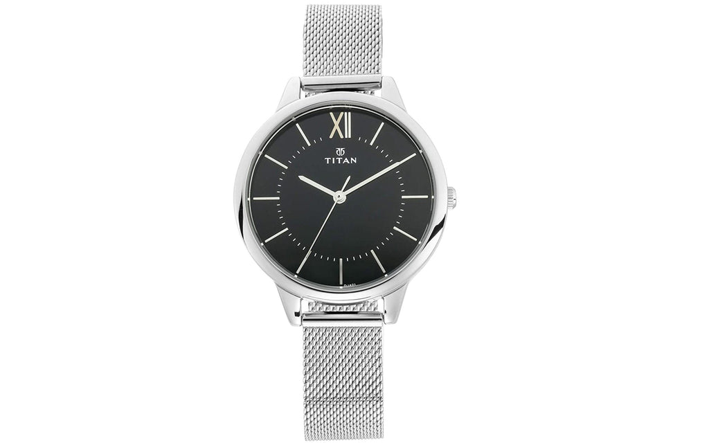 Titan 2617SM01 Black Metal Analog Women's Watch | Watch | Better Vision