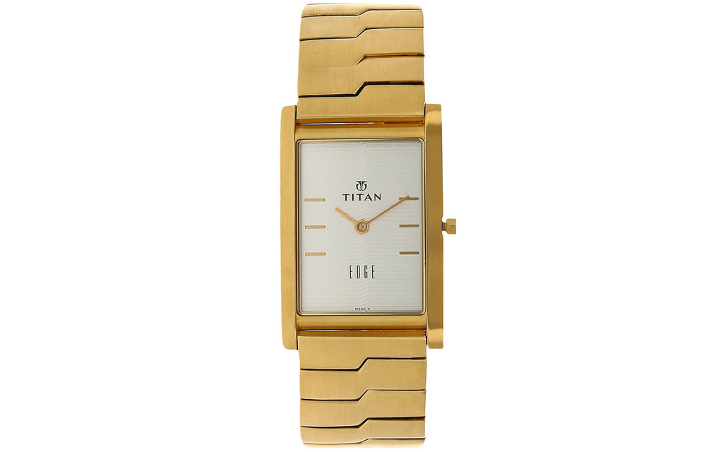 Titan NH1043YM01A Edge White Metal Analog Men's Watch | Watch | Better Vision