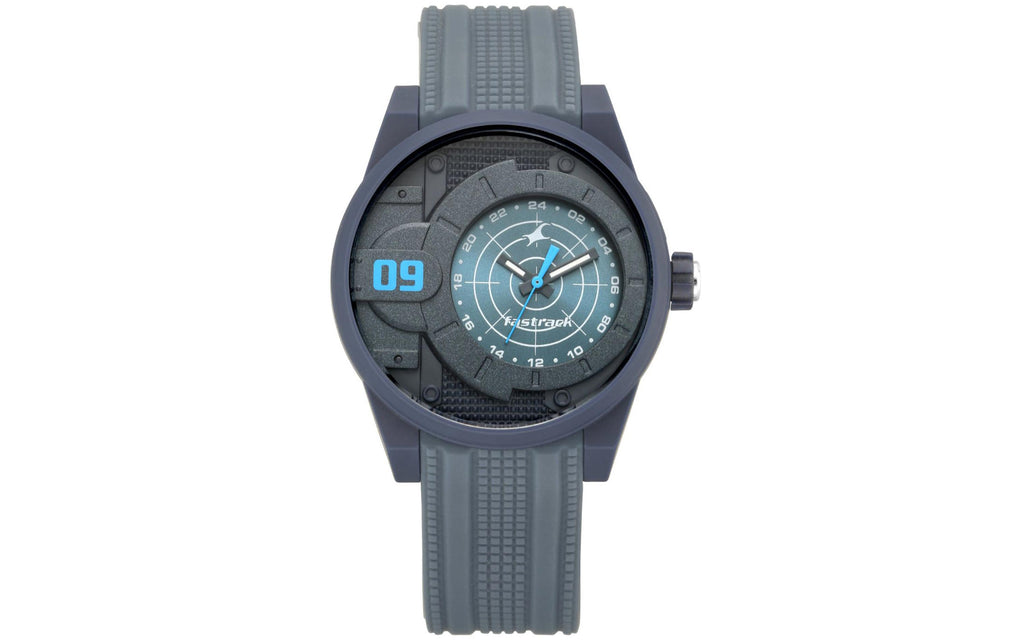 Fastrack 38058PP01 Blue Silicon Analog Men's Watch - Better Vision