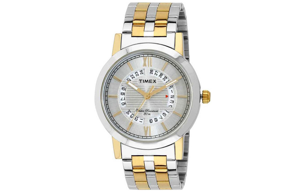Timex TW000T128 White Metal Analog Men's Watch | Watch | Better Vision
