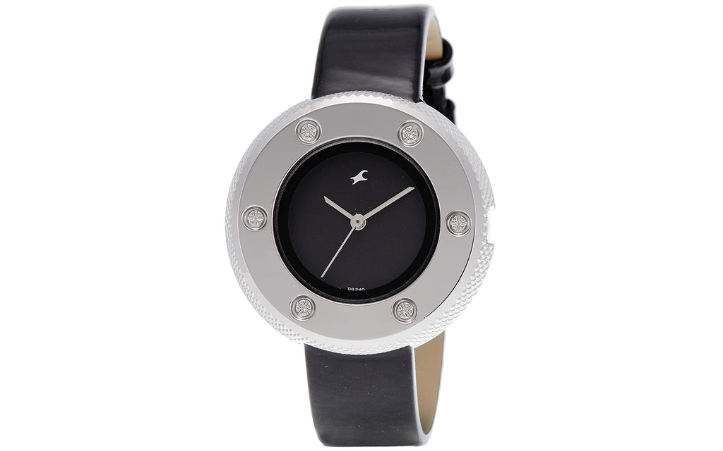 Fastrack 6051SL02 Black Metal Analog Women's Watch - Better Vision