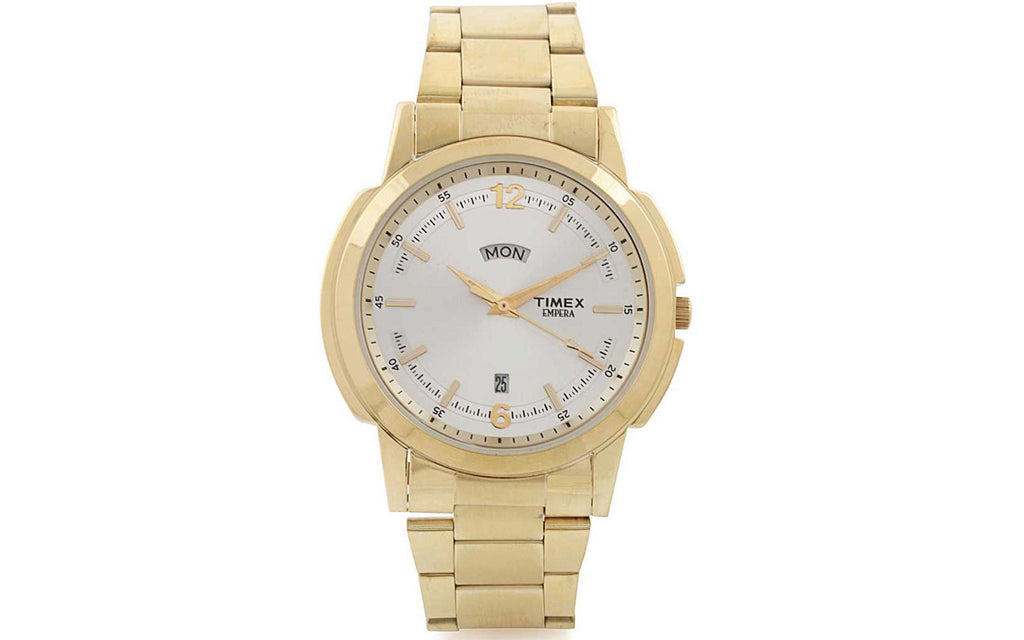 Timex TI000U30000 White Metal Analog Men's Watch | Watch | Better Vision
