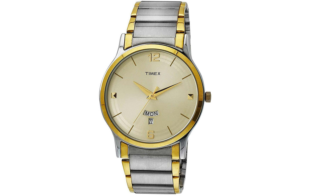 Timex TW000R426 Gold Metal Analog Men's Watch | Watch | Better Vision