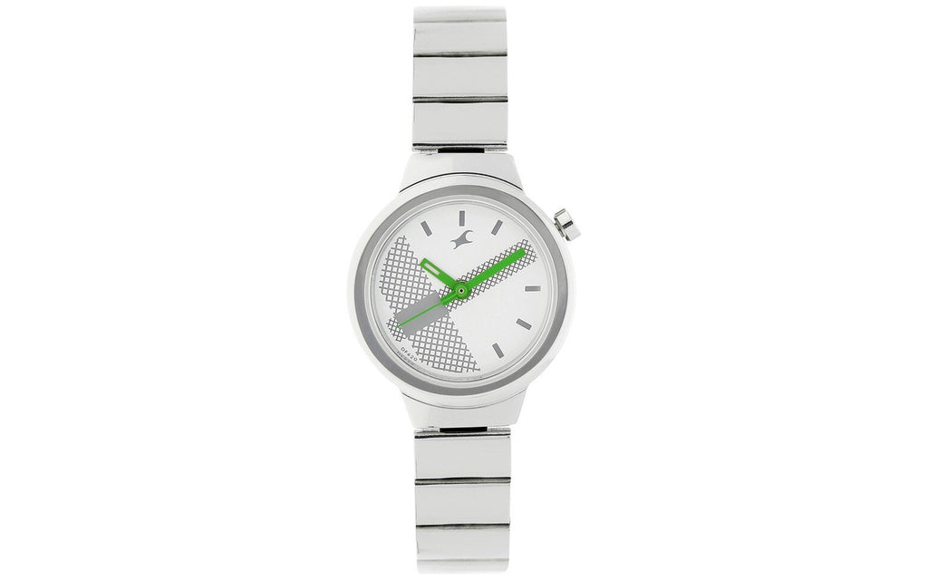 Fastrack NM6149SM03 White Metal Analog Women's Watch | Watch | Better Vision