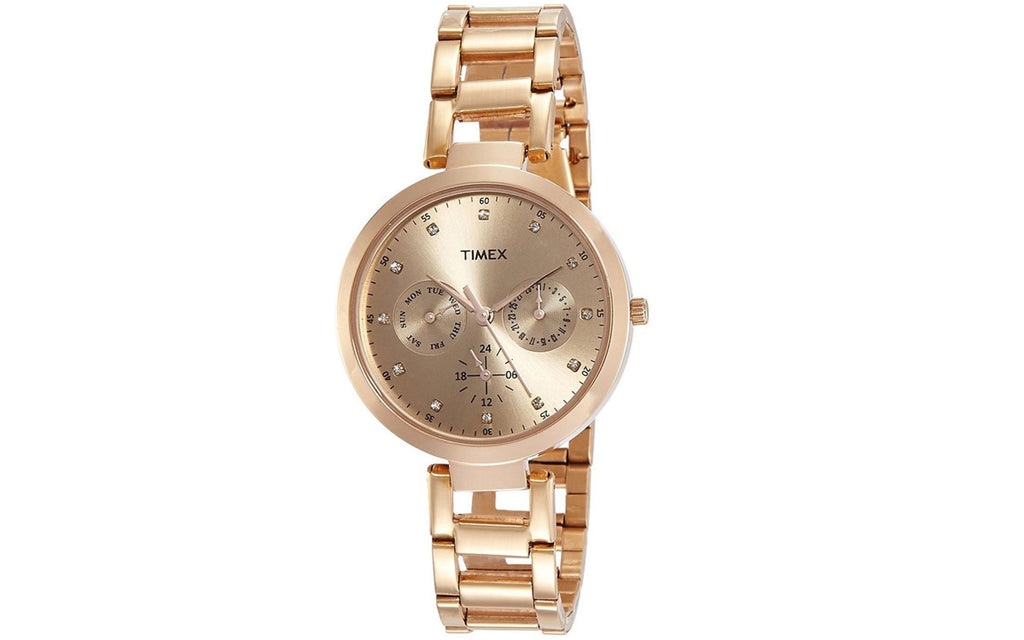 Timex TW000X209 Rose Gold Metal Analog Women's Watch | Watch | Better Vision