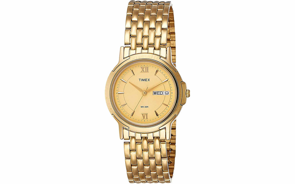 Timex BR04 Gold Metal Analog Men's Watch | Watch | Better Vision