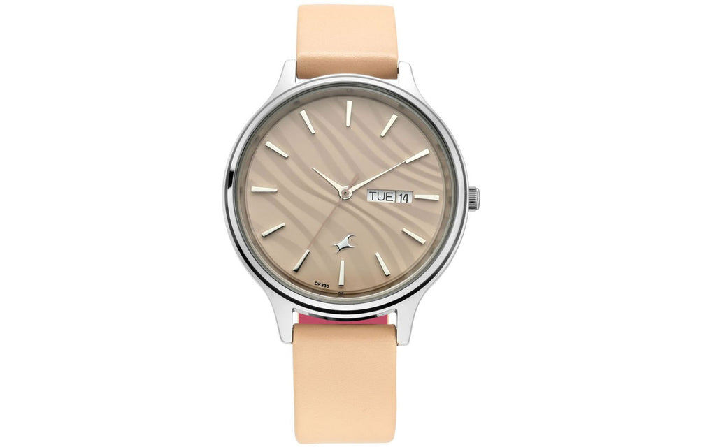 Fastrack 6207SL02 Beige Metal Analog Women's Watch | Watch | Better Vision