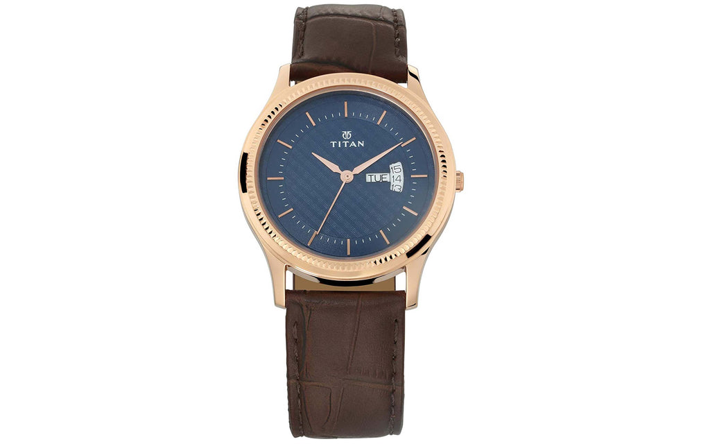 Titan NM1824WL01 Blue Metal Analog Men's Watch | Watch | Better Vision