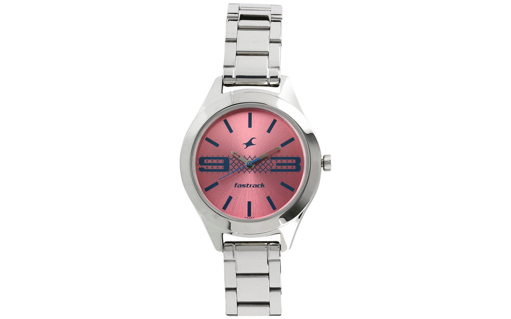 Fastrack NM6153SM02 Pink Metal Analog Women's Watch | Watch | Better Vision