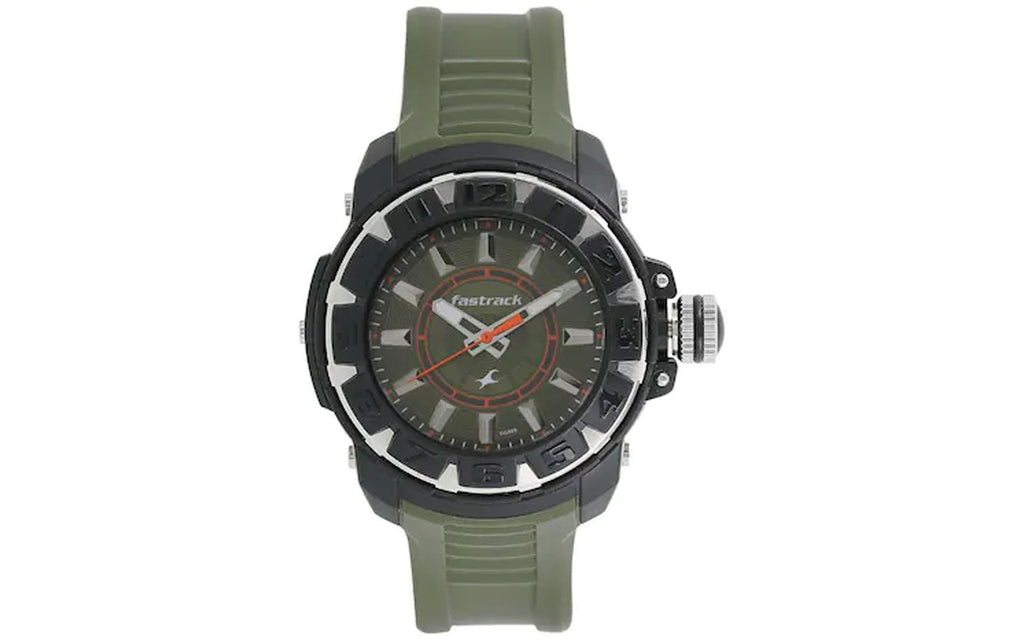 Fastrack NK9334PP05 Green Fiber Analog Men's Watch | Watch | Better Vision