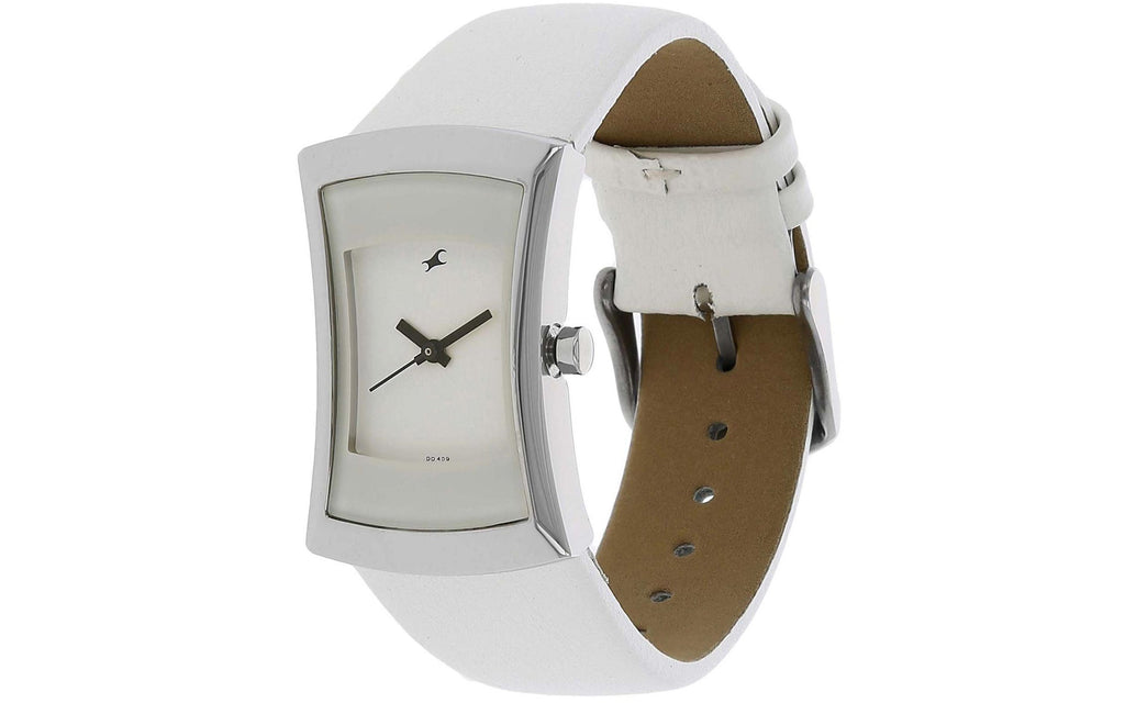 Fastrack NM6093SL01 White Metal Analog Women's Watch | Watch | Better Vision