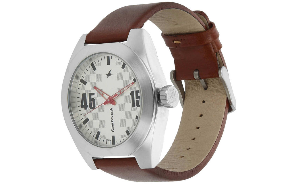Fastrack NM3110SL01 White Metal Analog Men's Watch | Watch | Better Vision