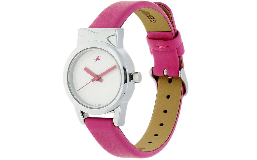 Fastrack NM6088SL01 White Metal Analog Women's Watch | Watch | Better Vision