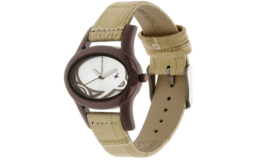Fastrack NM9732QL01 Silver Metal Analog Women's Watch | Watch | Better Vision
