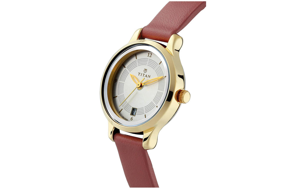 Titan NM2602YL01 White Metal Analog Women's Watch | Watch | Better Vision