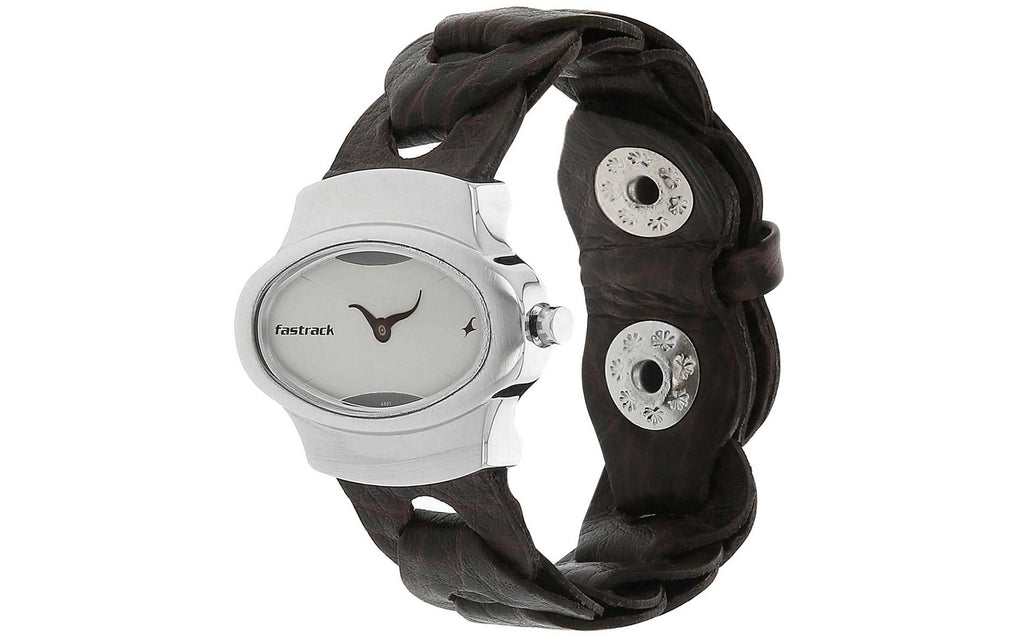 Fastrack NM6004SL01 Silver Metal Analog Women's Watch | Watch | Better Vision