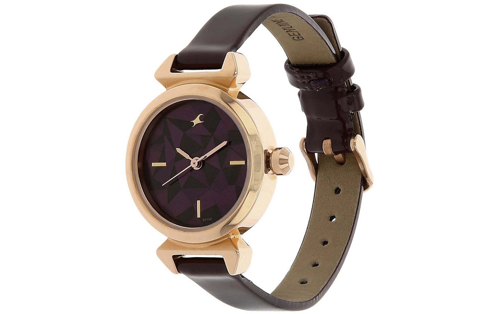 Fastrack NK6131WL01 Brown Metal Analog Women's Watch | Watch | Better Vision