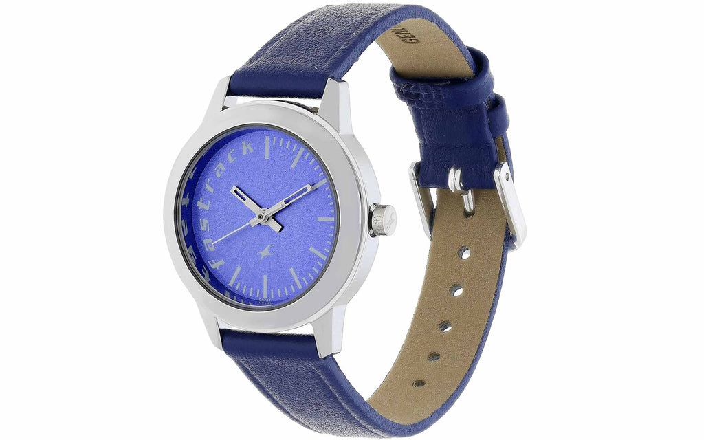 Fastrack NM68008SL03 Blue Metal Analog Women's Watch | Watch | Better Vision