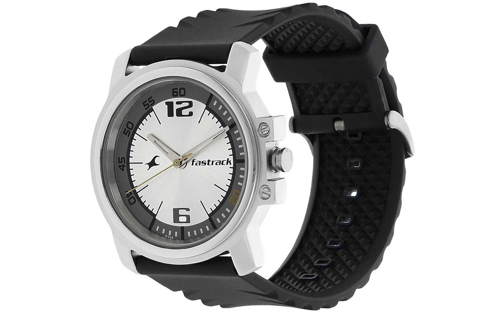 Fastrack NM3039SP01 Silver Metal Analog Men's Watch | Watch | Better Vision