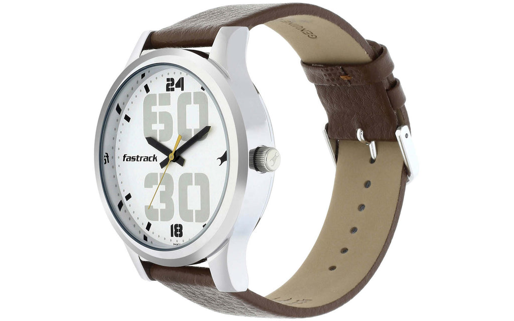 Fastrack NM38051SL06 White Metal Analog Men's Watch | Watch | Better Vision