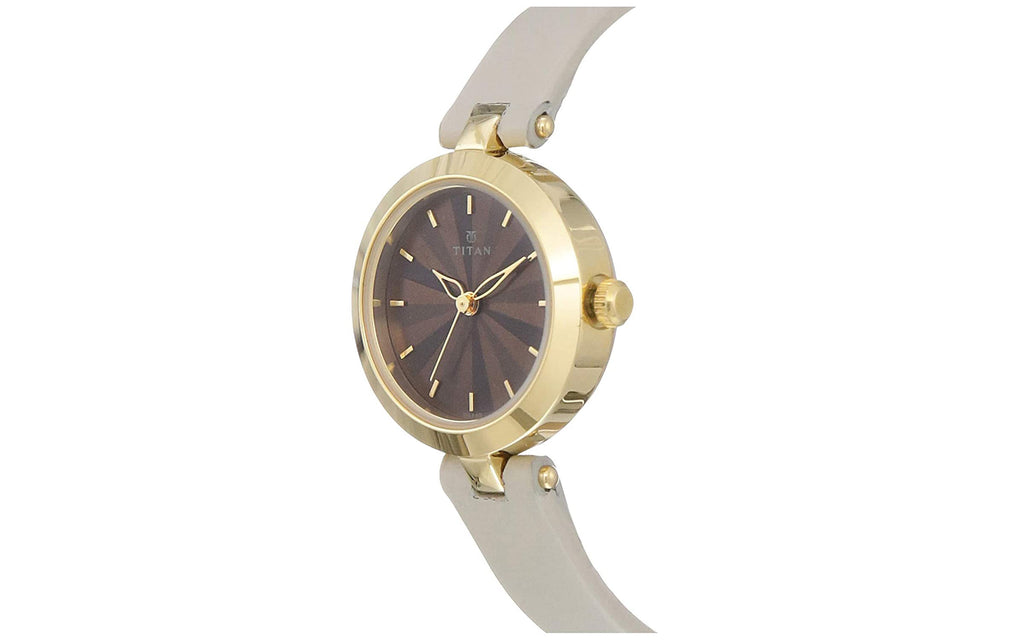 Titan NM2574YL01 Brown Metal Analog Women's Watch | Watch | Better Vision