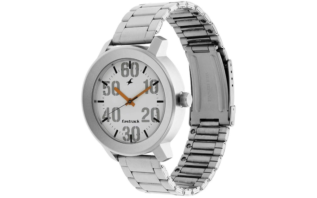 Fastrack NM3098SM01 Gray Metal Analog Men's Watch | Watch | Better Vision