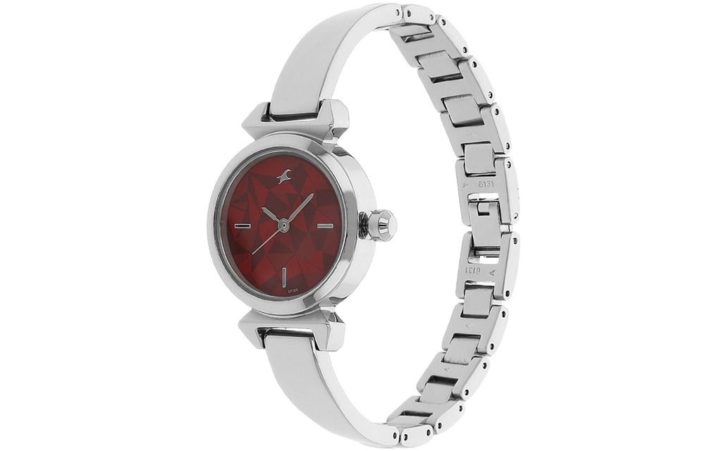 Fastrack NM6131SM01 Red Metal Analog Women's Watch | Watch | Better Vision