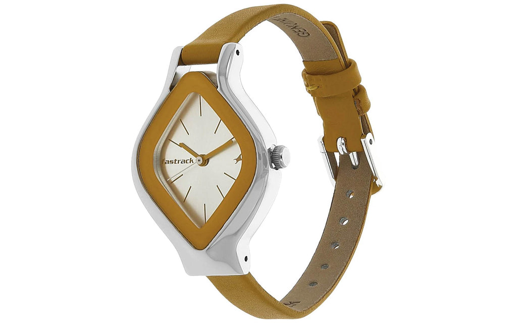 Fastrack NL6109SL01 Silver Metal Analog Women's Watch | Watch | Better Vision