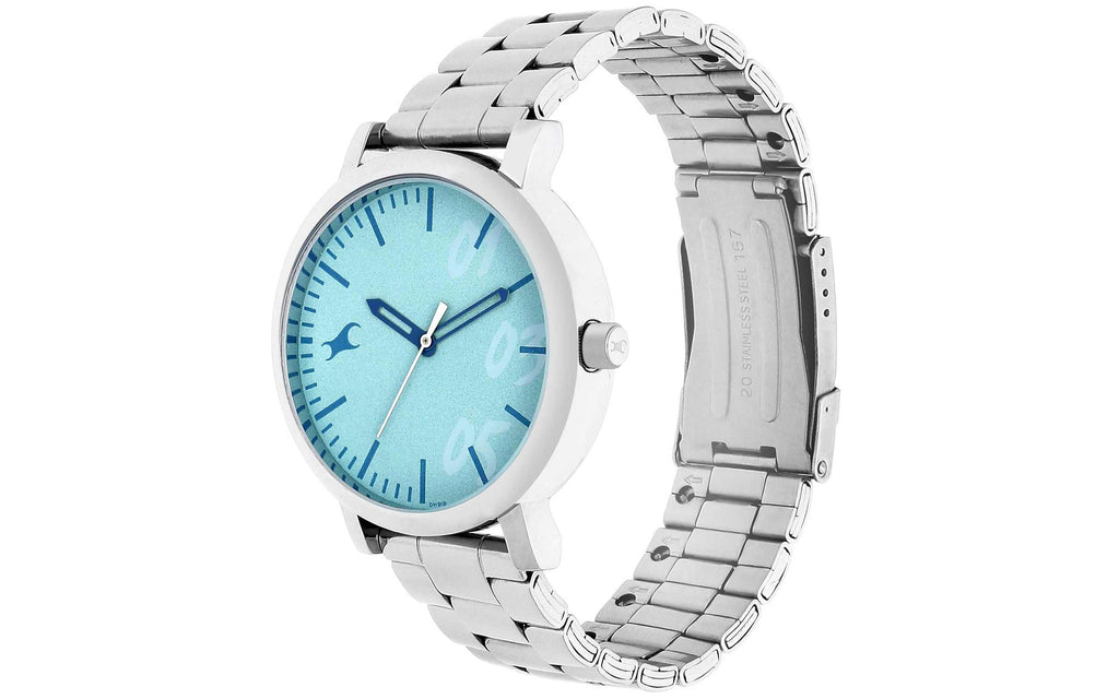 Fastrack NM68010SM06 Blue Metal Analog Women's Watch | Watch | Better Vision