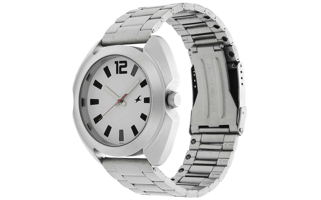 Fastrack NM3117SM01 White Metal Analog Men's Watch | Watch | Better Vision