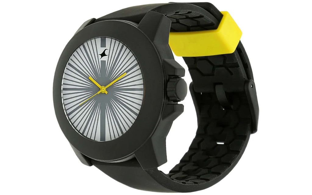 Fastrack NG38021PP04C White Fiber Analog Men's Watch | Watch | Better Vision