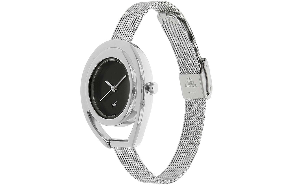 Fastrack NM6090SM01 Black Metal Analog Women's Watch | Watch | Better Vision