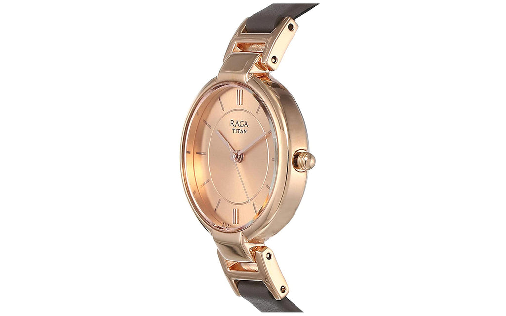 Titan NM2608WL01 Rose Gold Metal Analog Women's Watch | Watch | Better Vision