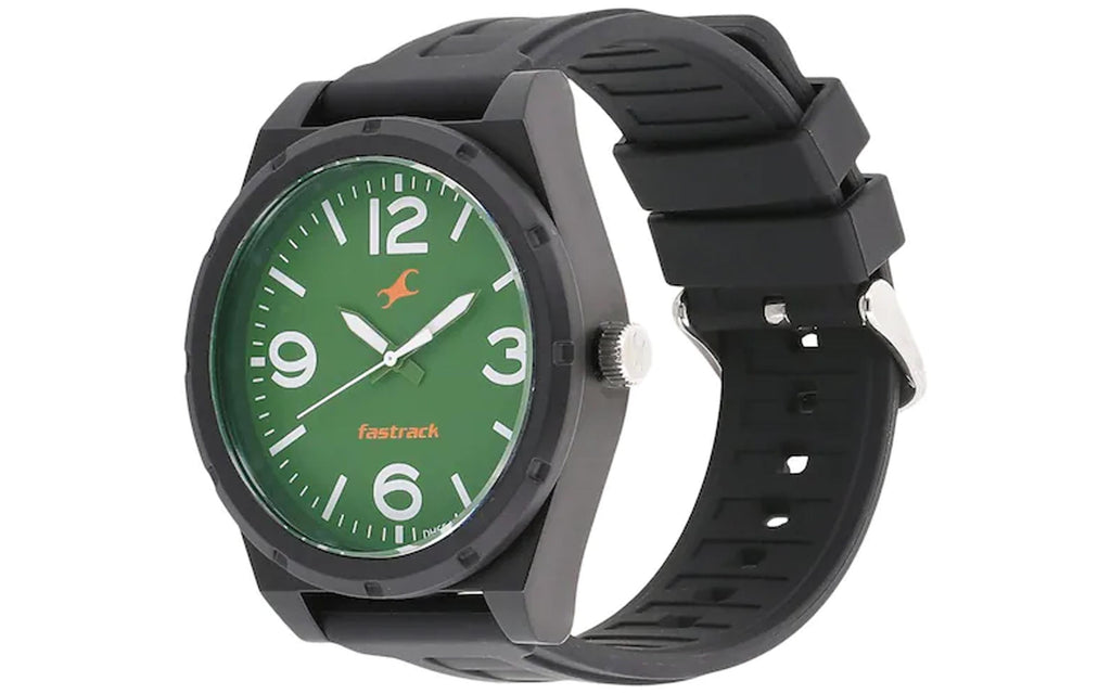 Fastrack NL38040PP03 Green Fiber Analog Men's Watch | Watch | Better Vision