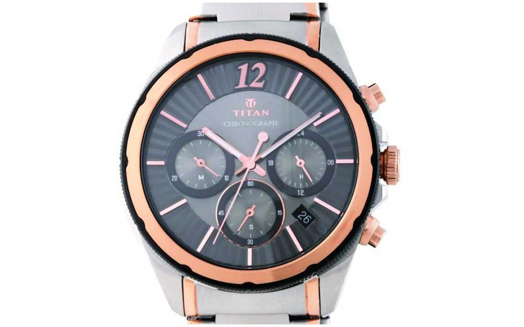 Titan 1748KM01 Gray Metal Analog Men's Watch | Watch | Better Vision