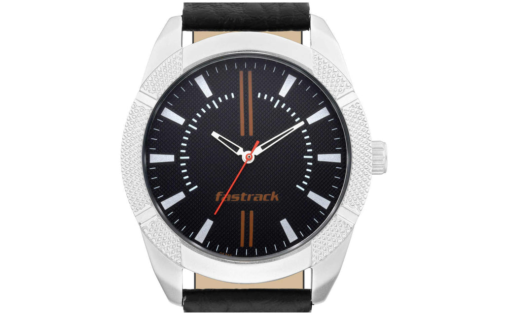 Fastrack 3232SL02 Black Metal Analog Men's Watch - Better Vision