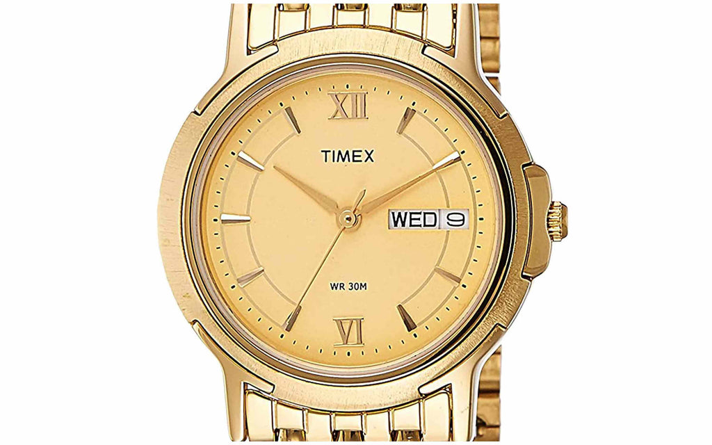 Timex BR04 Gold Metal Analog Men's Watch | Watch | Better Vision