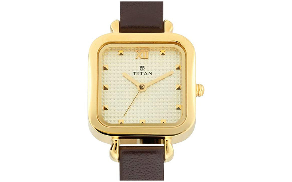 Titan NM2626YL01 Gold Metal Analog Women's Watch | Watch | Better Vision