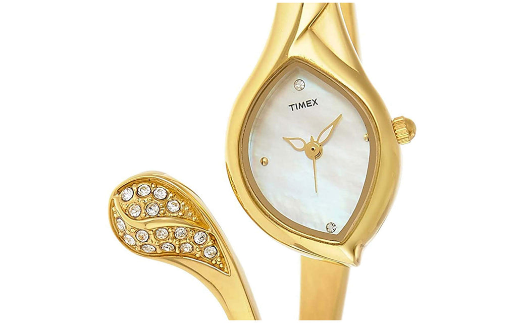 Timex TI000N60000 White Metal Analog Women's Watch | Watch | Better Vision