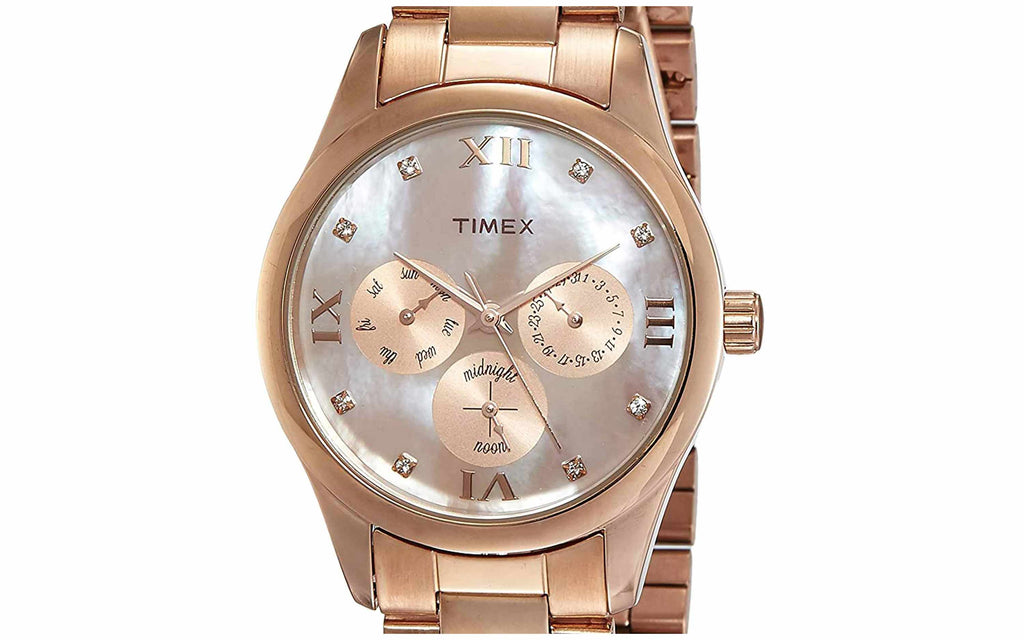 Timex TW000W208 White Metal Analog Women's Watch | Watch | Better Vision