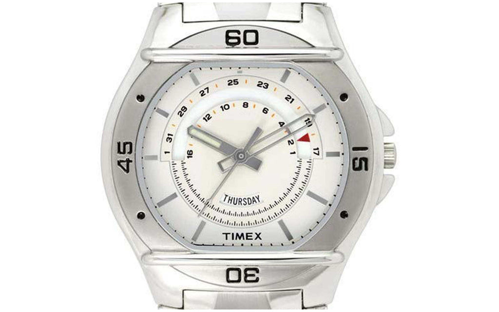 Timex TW000EL06 White Metal Analog Men's Watch | Watch | Better Vision