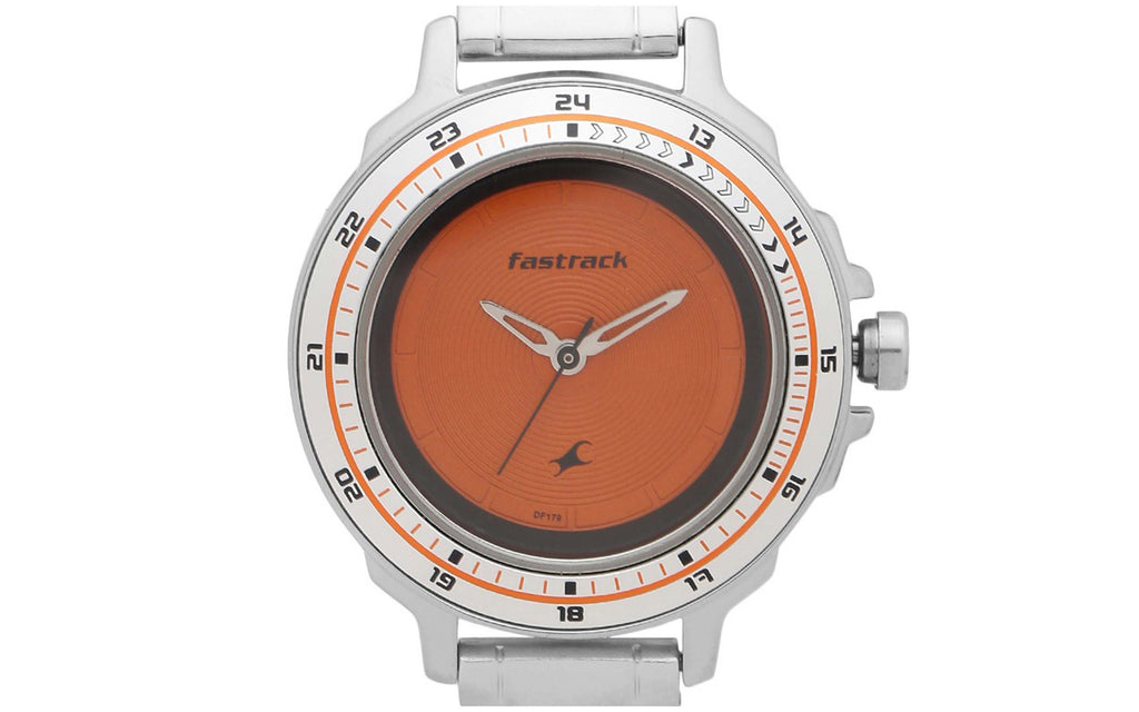 Fastrack 6135SM02C Orange Metal Analog Women's Watch | Watch | Better Vision