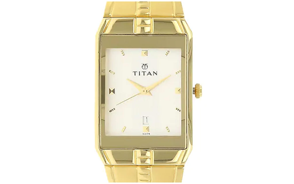 Titan NM9151YM01 White Metal Analog Men's Watch | Watch | Better Vision