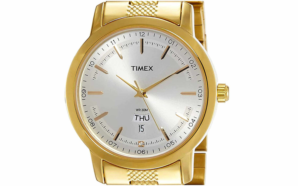 Timex TW000G915 White Metal Analog Men's Watch | Watch | Better Vision